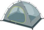Jack Wolfskin Real Dome Lite II kupolasátor 2 személyes ezüst 3008031_5155_OS (3008031_5155_OS)