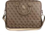 GUESS Geantă de notebook Guess PU 4G cu logo metalic 15/16" Maro Geanta, rucsac laptop