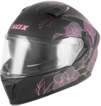 NOX N402 Spring Pink Mat Cască Moto Față Întreagă ECE 22.06 cu Sunvisor NOX000KRA188 (NOX000KRA188)