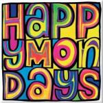 Happy Mondays Dayglo Logo Магнит (<![CDATA[HAPPYMAG01]]>)