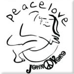 John Lennon Cuddle Black On White Магнит (<![CDATA[JLMAG19]]>)