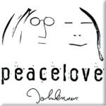John Lennon Peacelove Black On White Магнит (<![CDATA[JLMAG17]]>)