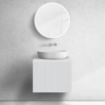 Oltens Lun szekrény feletti pult 60x45 cm fehér 63024000 (63024000)