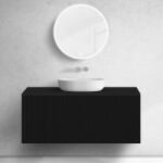 Oltens Lun szekrény feletti pult 120x45 cm fekete 63027300 (63027300)