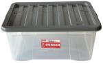 Heidrun Europlastic Heidrun Quasar átlátszó tárolódoboz 50L tetővel (401684)