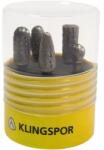 Klingspor Turbómaró készlet 5 db-os 6 mm-es szárral - Volfram-Karbid - Klingspor (336927)