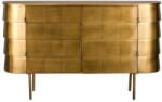 Dutchbone Comodă aurie din metal 117x70x26 cm Hanna - Dutchbone Comoda