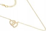 Lovrin Ezüst nyaklánc 925 aranyozott szív klán elegáns divatos minta (Jubiler Lovrin)