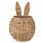 Clayre & Eef Tároló rattan kosár Ø 33x30/49 cm (6RO0598)