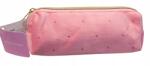  Tolltartó tasak kozmetikai táska plüss rózsaszín, csillogó strasszokkal (VC240026)