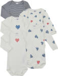 Petit Bateau Body pentru copii LOT BODIES X5 Petit Bateau Alb 24 luni