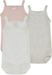 Petit Bateau Body pentru copii 3 BODIES A BRETELLES Petit Bateau Multicolor 6 luni