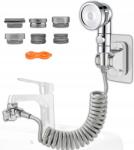  Kemping zuhany mosdóhoz, bidéhez cső 3m fürdőszoba kültéri (59059)