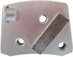 Corax Pro 8508 PCD betoncsiszoló szegmens 3 lyukú, M8/QC, kerek, jobbos 40x10x10 mm (8508.61.01-R-EASY)