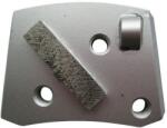 Corax Pro 8508 PCD betoncsiszoló szegmens 3 lyukú, M8/QC, kerek, balos 40x10x10 mm (8508.61.01-L-EASY)