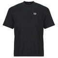 Fred Perry Rövid ujjú pólók POCKET DETAIL T-SHIRT Fekete EU XL