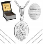 Golden Celebrity Ezüst Hosszú Nyaklánc Medállal Ezüst Pr 925 +gravírozás Nőknek 70CM