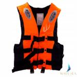 WAVE SEA Mentőmellény XL-es, narancssárga, felnőtt horgász sup (WS-KAM-XL-P)