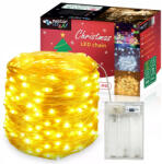 Masterled LED karácsonyi díszfüzér 2700K meleg fehér 20LED 3xLR44 2m Masterled (LVTAKC0254)