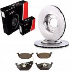 DACO Féktárcsák Fékbetétek Első Audi A2 A3 Leon Ibiza Vw Polo Golf IV Maxgear