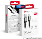  Cable USB A to USB C Forcell F-Energy QC4.0 3A 66W Cafule 3 m C256 black (5903396347436)