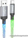  Cable USB A to USB C Hoco 3A 1 m U112 gray (6931474788818)