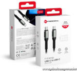  Cable USB C to USB C Forcell F-Energy QC4.0 PD 5A 240W Cafule 2 m C263 black (5903396347771)