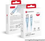  Cable USB A to USB C Forcell F-Energy QC4.0 3A 66W Silicone 1 m C342 blue (5903396395468)