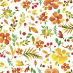  Virág Watercolour Millefleur szalvéta 20 db-os 33x33 cm (PKK050006) - eking