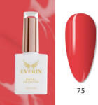 Everin Oja Semipermanentă Everin Royal Collection 10 ml - 75 Coral Red | Roșu Coral Cald (ERC-075)