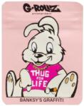 G-Rollz Pungi ziplock anti-miros Banksy Thug for Life pink 65x85mm x1