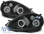  Tuning headlight set with LED lights suitable for Fiat STILO 3D 10.2001-2008, left and right (ABFIHX6010553)