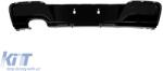  M Performance Design Design diffuser suitable for rear M technik bumper on BMW 1 Series F20 2010-2015 -oo----, black lacquer (ABBMRA6011629)