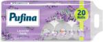 Pufina Hartie igienica parfumata PUFINA, 3 straturi, 20 role/set lavender