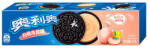OREO Töltött Keksz Fehér Őszibarack és Oolong Tea Ízű Töltelékkel 97g