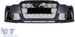  Front bumper type RS6 suitable for Audi A6 C7 4G 2015-2018 with PDC, with washer caps (ABAUFX6007330)