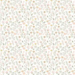 Ugepa Fehér alapon mezei virágok gyerektapéta - Ugepa Sweet Dreams A83203 (A83203)