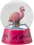  Hógömb flamingó 4, 5cm