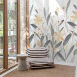  Pasztell réti virágmintás vinyl fotótapéta