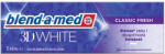 Blend-a-med Fogkrém 75ml 3d White Classic Fresh (624)