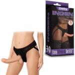  Страп-он за жени, ултра реалистично дилдо, 21, 5см. - Easy Strapon Set (LVTOY00440)