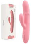  Интерактивен вибратор с движещ се пръстен, 19, 6см. - Mora Neo Pink (SVAKOM0209)