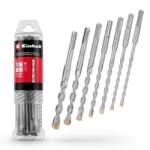 Einhell Set burghie beton Einhell SDS Plus, 7 piese, 40Cr, lungime 160 mm (49265510) Burghiu