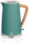 Swan Fierbator electric Swan Nordic, 1.7 litri, 2200 W, design modern, verde (SK14610GRENEU) Fierbator