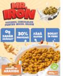 Mr. Iron Cereale cu 30% proteina fara zahar low-carb gluten free si vegane Unt de Arahide, 250g, Mr. Iron