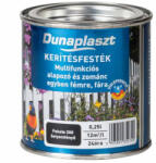 Dunaplaszt - kerítésfesték fekete - 0, 25 l