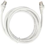Spacer Cablu Cablu Patch cord UTP SPACER Cat6, cupru-aluminiu, 2 m, alb (SPPC-UTP-CAT6-2M)