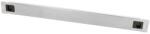 LogiLink Panou gestionare cabluri LOGILINK, tip masca orizontala, 19 inch, 1U, instalare fara unelte, gri (PN105G)
