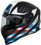 ORIGINE Casca moto integrala, Origine Dinamo Foolish, culoare negru alb mat, marime XL (2030150211009XL) - simoto