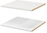 GOODHOME Pachet 2 rafturi, alb, 50 x 45 cm GoodHome Atomia Raft